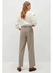 Pantalon chino beige MANGO pour femme seconde vue