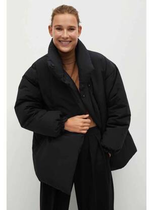 Manteau noir hotsell femme pas cher