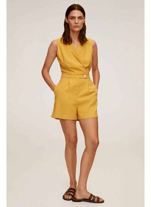 Combishort jaune MANGO femme