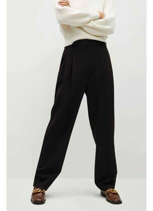 Pantalon chino noir MANGO femme