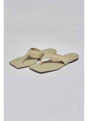 Sandales/Nu pieds beige MANGO pour femme seconde vue