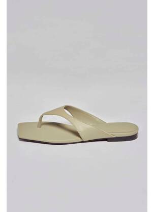 Sandales/nu pieds beige MANGO femme