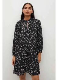 Robe courte noir MANGO femme