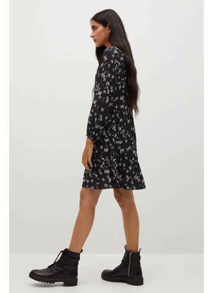 Robe courte noir MANGO femme