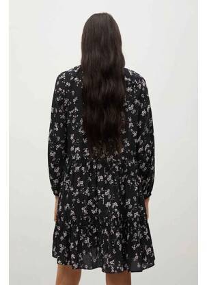 Robe courte noir MANGO femme