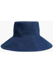 Chapeau bleu MANGO pour femme seconde vue