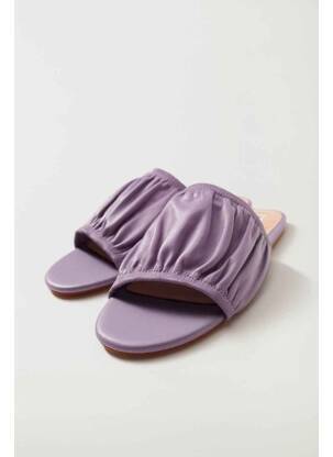 Sandales/nu pieds violet MANGO femme