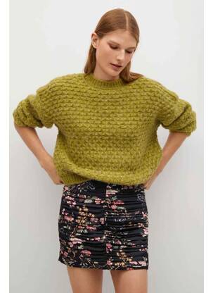 Jupe courte noir MANGO femme
