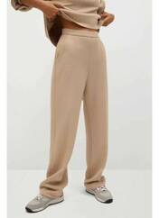 Pantalon large beige MANGO pour femme seconde vue