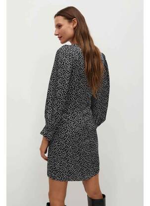 Robe courte noir MANGO femme