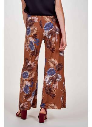 Pantalon droit beige TERRA DI SIENA femme