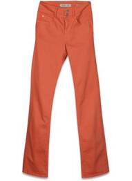 Jeans bootcut orange SALSA femme