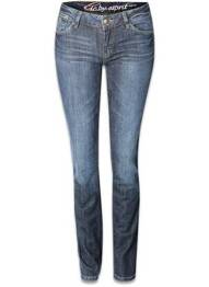 Jeans coupe slim bleu EDC femme