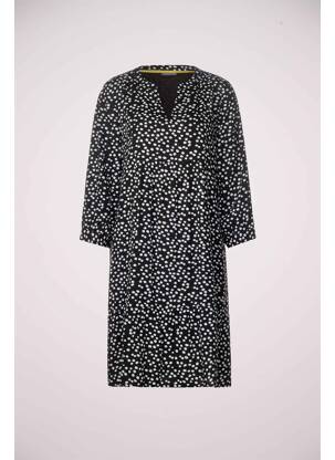 Robe mi-longue noir STREET ONE femme