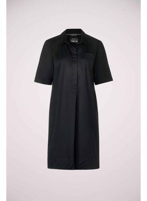 Robe mi-longue noir STREET ONE femme
