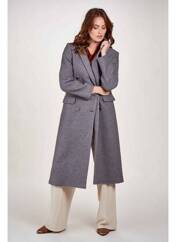 Manteau long gris KOCCA pour femme seconde vue