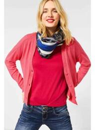 Gilet manches longues rose STREET ONE femme