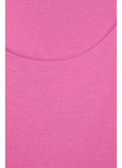 T-shirt rose STREET ONE pour femme seconde vue