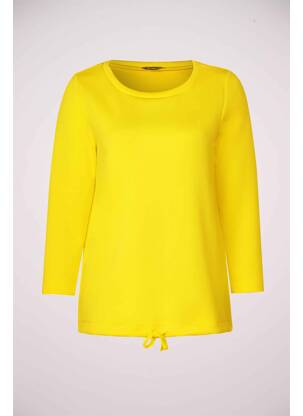Sweat-shirt jaune STREET ONE pour femme