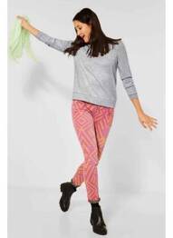 Sweat-shirt gris STREET ONE femme