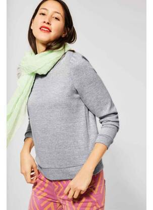 Sweat-shirt gris STREET ONE femme