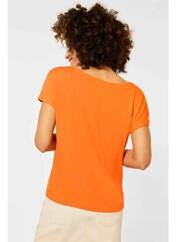 Sweat-shirt orange STREET ONE pour femme seconde vue