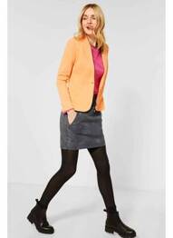 Jupe courte gris STREET ONE femme