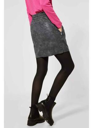Jupe courte gris STREET ONE femme
