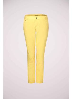 Pantalon chino jaune STREET ONE femme