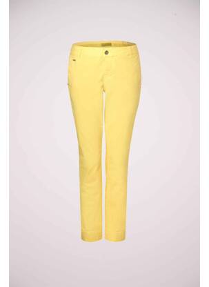 Pantalon chino jaune STREET ONE pour femme