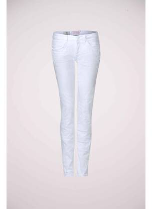 Jeans coupe slim blanc STREET ONE femme