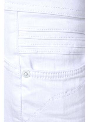 Jeans coupe slim blanc STREET ONE femme
