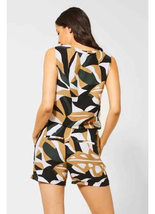 Combishort vert STREET ONE femme