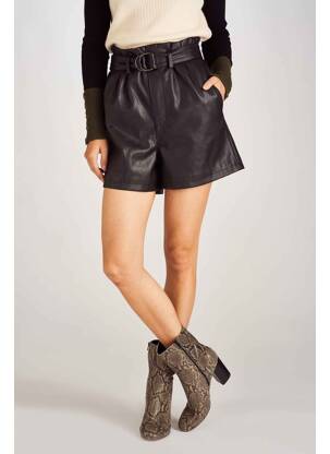 Short noir ASTRID BLACK LABEL femme