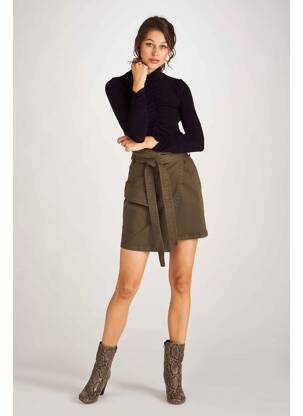 Jupe courte vert ASTRID BLACK LABEL femme