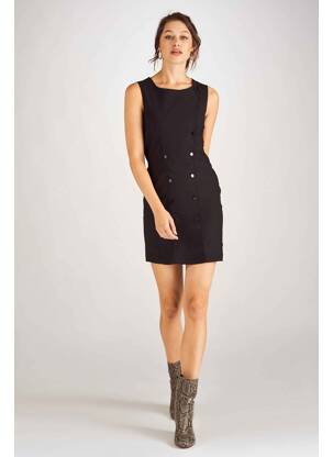 Robe mi-longue noir ASTRID BLACK LABEL femme