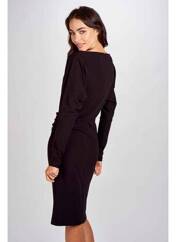 Robe mi-longue noir ASTRID BLACK LABEL pour femme seconde vue