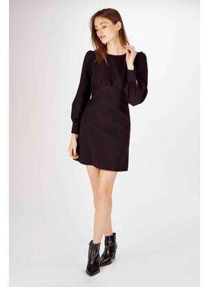 Robe mi-longue noir ASTRID BLACK LABEL femme