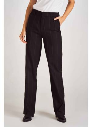 Pantalon chino noir ASTRID BLACK LABEL femme