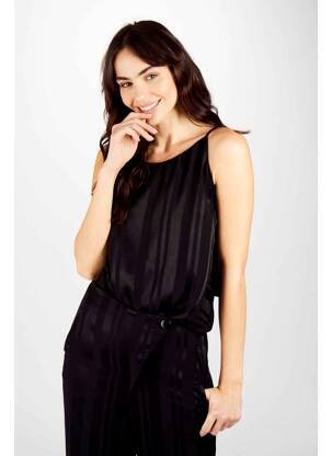 Top noir ASTRID BLACK LABEL femme