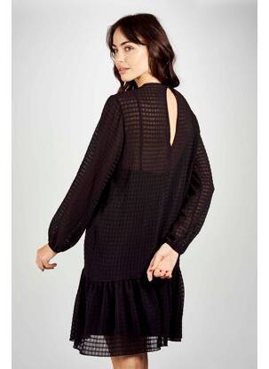 Robe mi-longue noir ASTRID BLACK LABEL femme