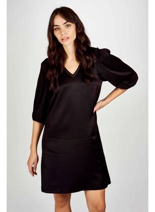 Robe mi-longue noir ASTRID BLACK LABEL femme