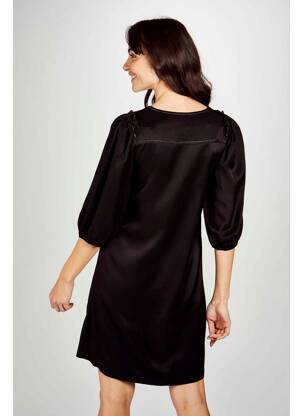 Robe mi-longue noir ASTRID BLACK LABEL femme