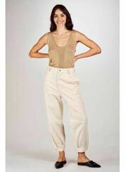 Pantalon droit beige ASTRID BLACK LABEL pour femme seconde vue