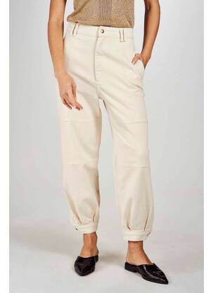 Pantalon droit beige ASTRID BLACK LABEL femme