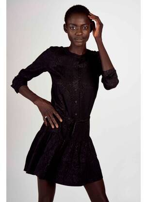 Robe mi-longue noir ASTRID BLACK LABEL femme