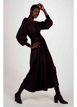 Robe longue noir ASTRID BLACK LABEL femme