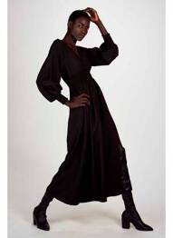 Robe longue noir ASTRID BLACK LABEL femme