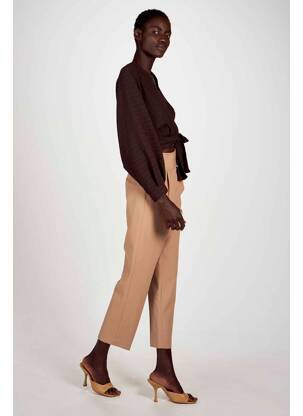 Blouse marron ASTRID BLACK LABEL femme