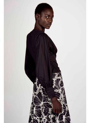 Chemisier noir ASTRID BLACK LABEL femme
